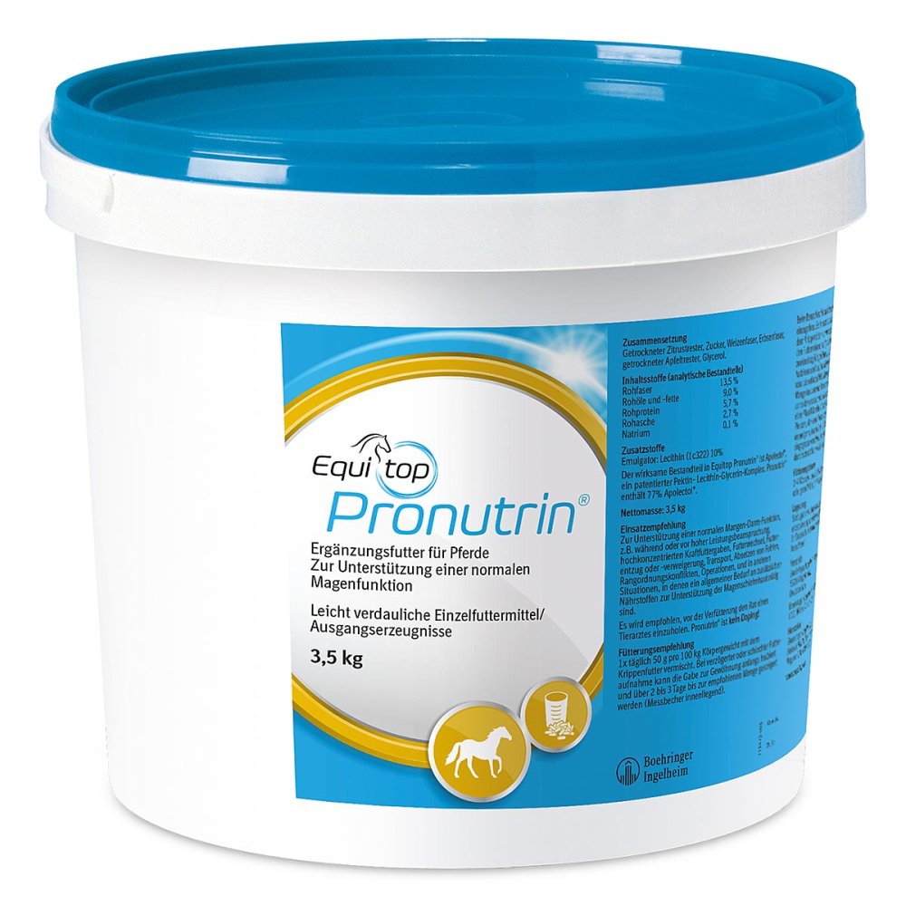 Boehringer Ingelheim VETMEDICA GmbH Equitop Pronutrin veterinär Pellets 01405041