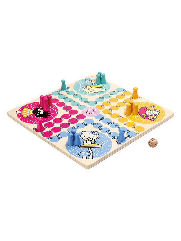 Ludo-Spiel "Hello Kitty" - ab 3 Jahren - onesize