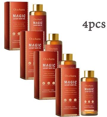 Inspired Finds Magic Luxury Body Oil Firming & Deep Moisturizing Treatment For Sagging Skin 400ml Boxed