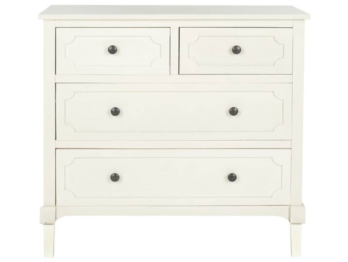 Commodes en bois massif/mdf, blanc