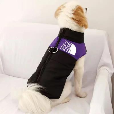 Uplifted Goods Reflective Winter Pet Sports Hoodie purple 4xl