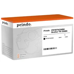 Prindo, Toner, kompatibel mit Brother TN-326BK (BK)