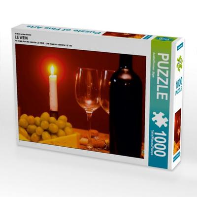 CALVENDO Puzzle Ein Motiv aus dem Kalender LE WEIN | 1000 Teile Lege-Größe 64x48cm Foto-Puzzle für glückliche Stunden