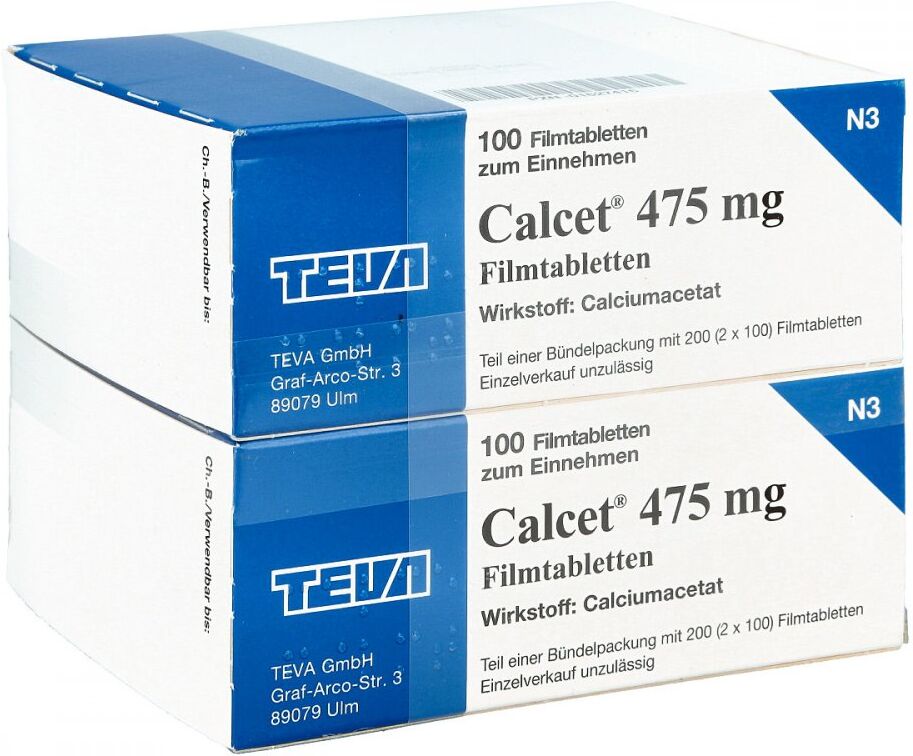 Calcet 475 mg Filmtabletten