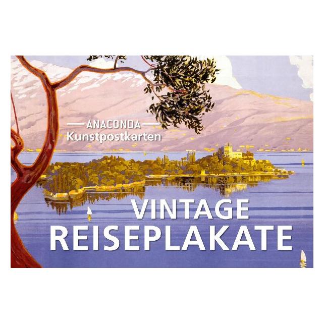 Anaconda Postkarten-Set Vintage-Reiseplakate (20 Stk.) (41457573)