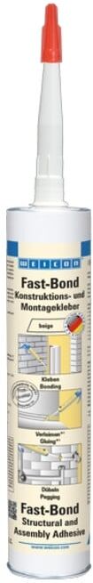 WEICON Fast-Bond Montageklebstoff, UV-beständiger, hochfester Klebstoff, 310 ml (13309310)
