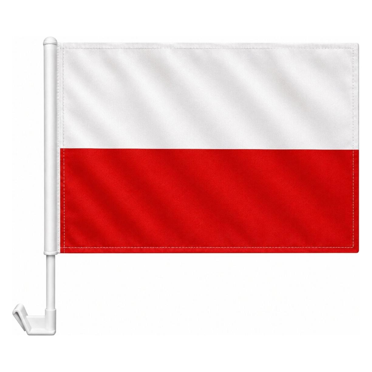 trends4cents Autoflagge Polen 30 x 40 cm Auto Flagge Fahne Autofahne Fensterflagge Fanfahne (30 x 40 cm) (32205178)
