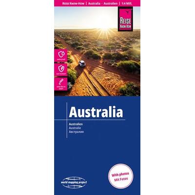 Reise Know-How Landkarte Australien | Australia (1:4.000.000), Sonstige von , Reise Know-How Verlag Peter Rump GmbH, 978-3-8317-7527-9