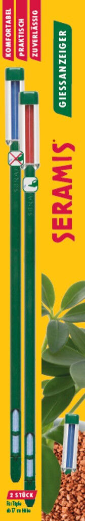 SERAMIS® Gießanzeiger groß (26 cm), 2 Stück