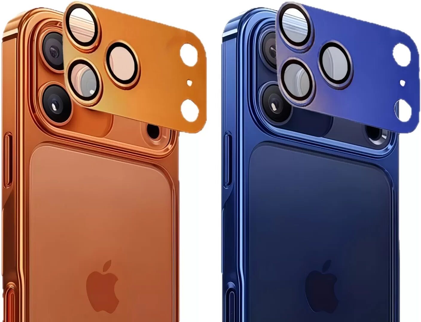 INF AR Anti-Reflex Matte Panzerglas-Kameraobjektivschutz kompatibel mit iPhone 17 Pro Max - Metallintegrierte gehärtete