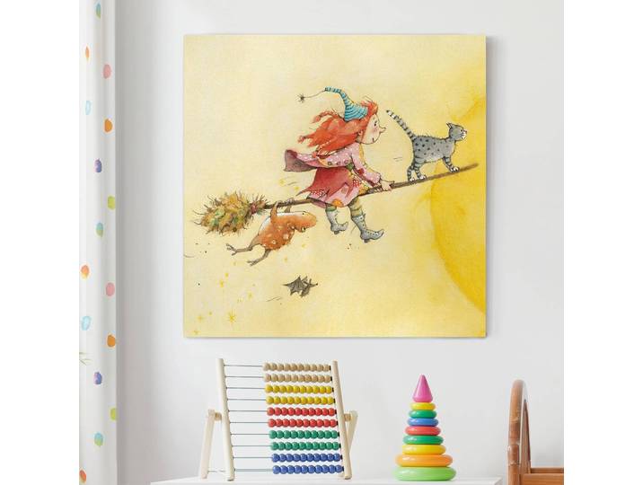 Tableau déco Frida III 70 x 70cm Multicolore