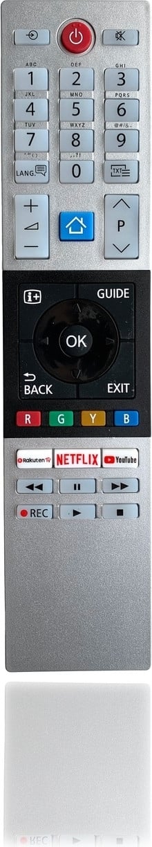 BELIFE Vervangingsafstandsbediening voor Toshiba TV CT-8567