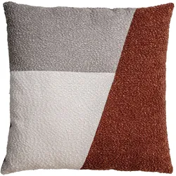 Linneweber Kissen 45x45cm BOUCLE PATCHWORK - B/L ca. 45.00x45.00