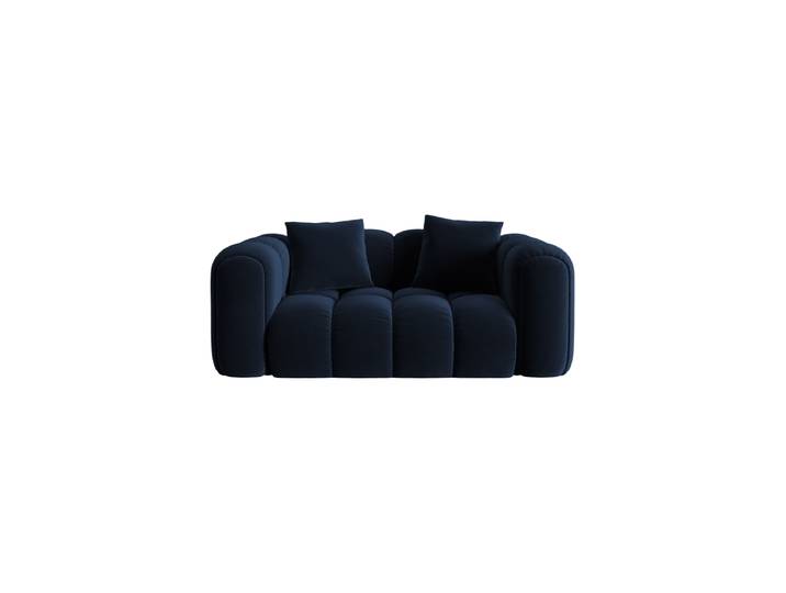 2-Sitzer Design Sofa „Elise“ Samt Königsblau CXL by Christian Lacroix