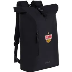 JAKO Unisex VfB Rucksack Allround, Größe 0 - One Size (ca. 30 Liter) in Schwarz Schwarz