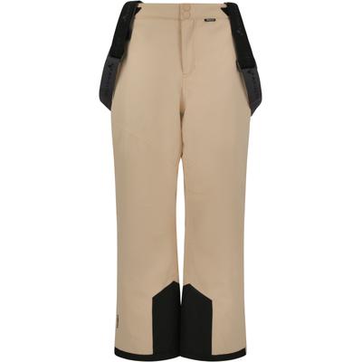 Skihose WHISTLER "Drizzle", Jungen, Gr. 164, EURO-Größen, beige, 100% Polyester, unifarben, lang, Hosen Skihose, mit Hosenträgern und wasserfester Eigenschaft