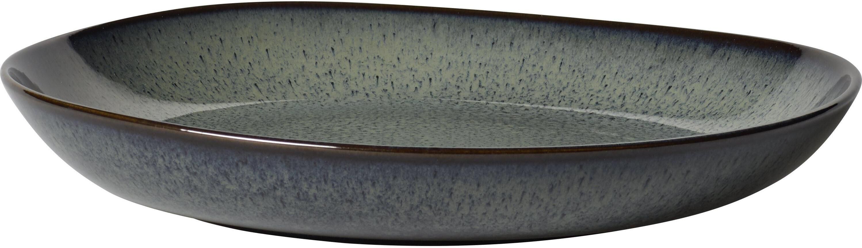 Suppenteller VILLEROY & BOCH, grau, Ø:28cm, Steingut, Speiseteller, Suppenteller grau 28cm