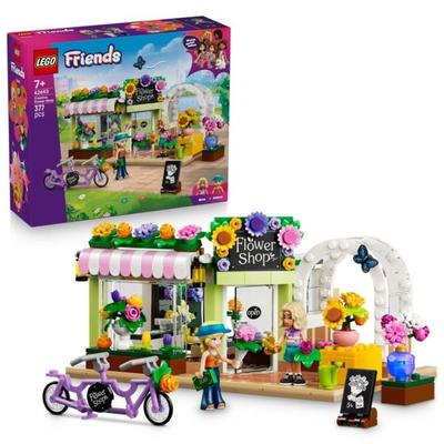 LEGO Friends 42693 Kreativer Blumenladen, Bauset mit 2 Spielfiguren und Zubehör