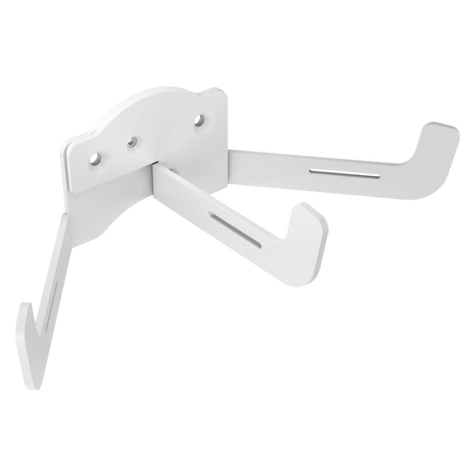 Multibrackets Kabelhalterung Wand, Metall, weiss, max 2 kg (4134)