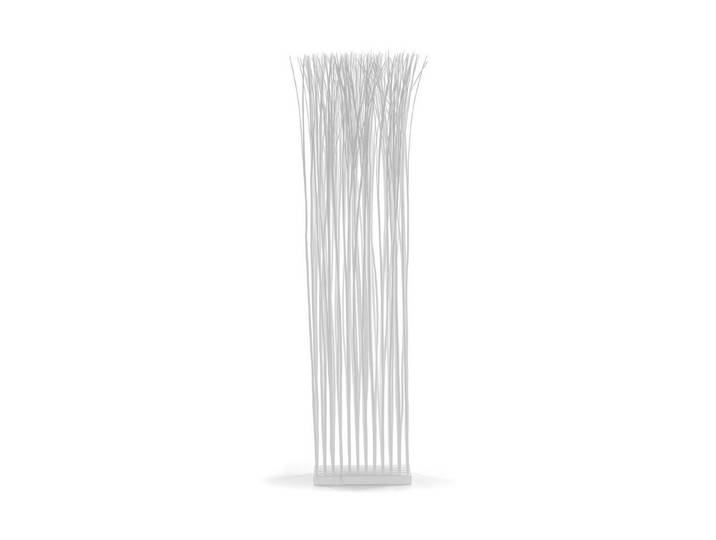 DESIGN DELIGHTS Paravent RAUMTEILER SLIM , Weide, 170x40cm, Paravent Zweige, Stellwand, wei