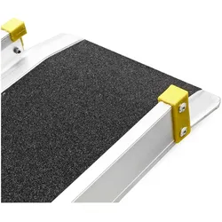Wiltec, Garagenausstattung, 2x Auffahrrampe Teleskop Rampe 270kg klappbar Aluminium Laderampe Auffahrschiene