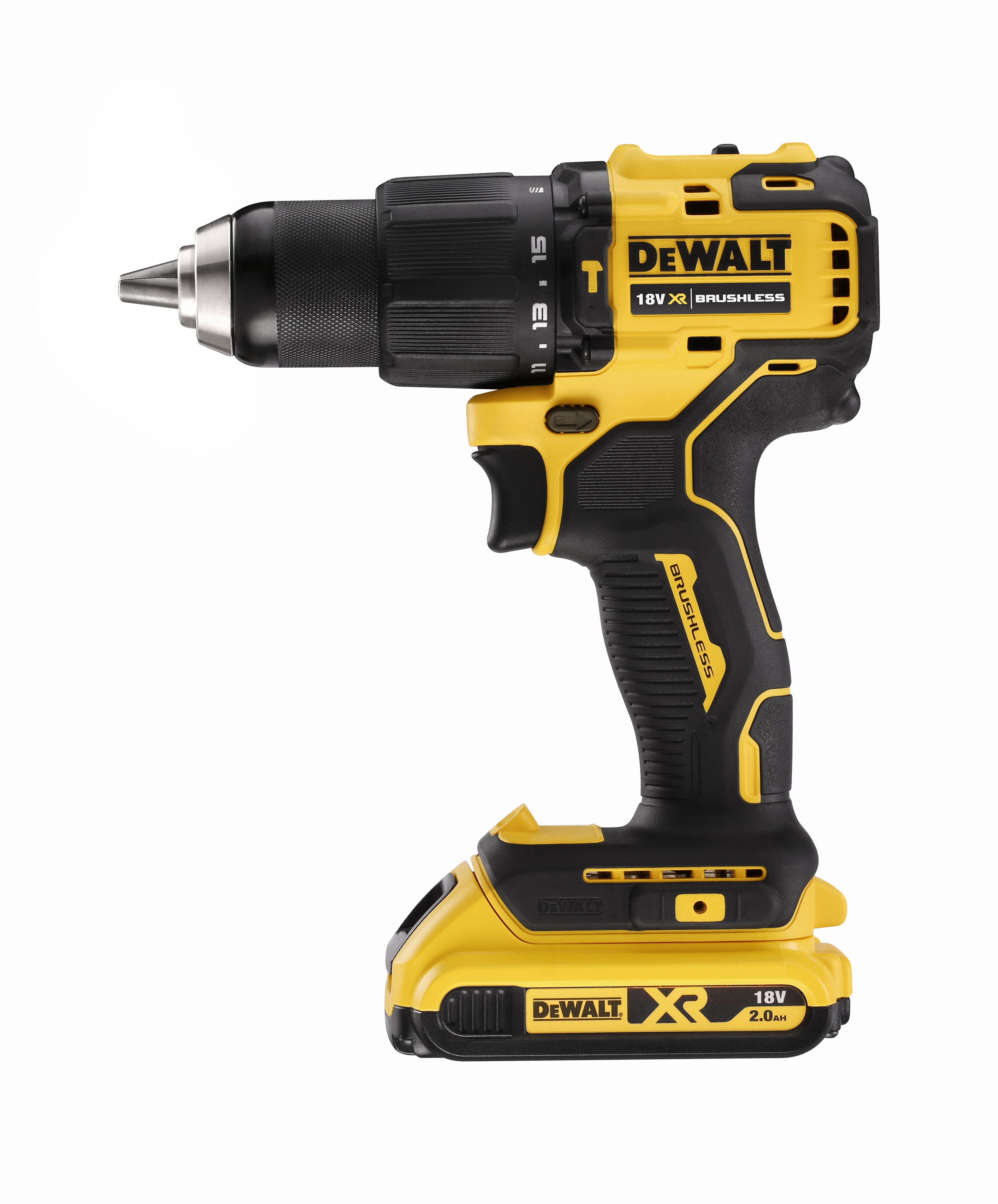 Akku-Schlagbohrschrauber DEWALT 18 V, 2 Ah DCD709D2T-QW