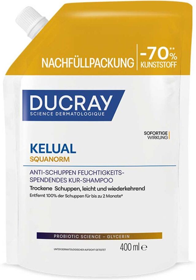 DUCRAY KELUAL SQUANORM Shampoo Trockene Schuppen REFILL