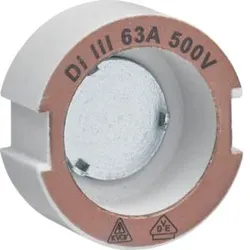 Hager LE33P63 Schraubpasseinsatz DIII E33 Keramik 63A