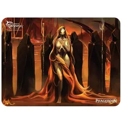 White Shark MP-FACELESS-40X30 MP-1892 400 x 300mm, Mausmatte, Orange, Schwarz