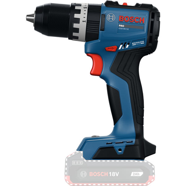 Bosch Professional Akku-Schlagbohrschrauber GSB18V-52 in Karton 0 601 9S0 120