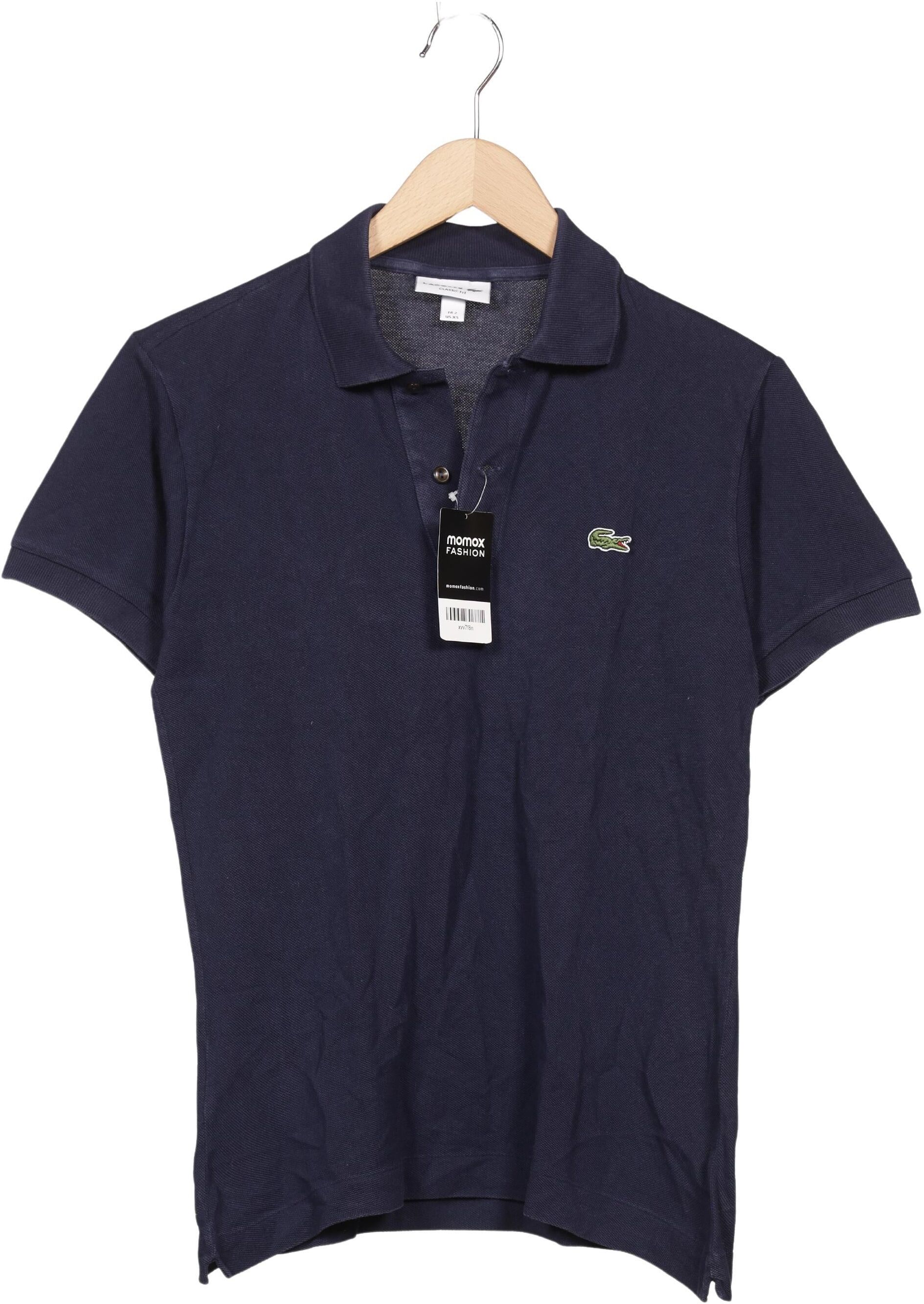 Lacoste Herren Poloshirt, Marineblau, Gr. S (Lacoste 2), Baumwolle - Second Hand