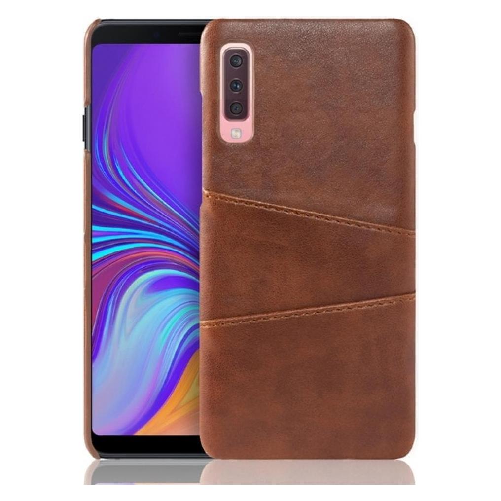 Screenguard Samsung Galaxy A7 2018 CardCaddy Leder Backcase mit Kartenfächern (Samsung Galaxy A7 (2018)) (00024803)