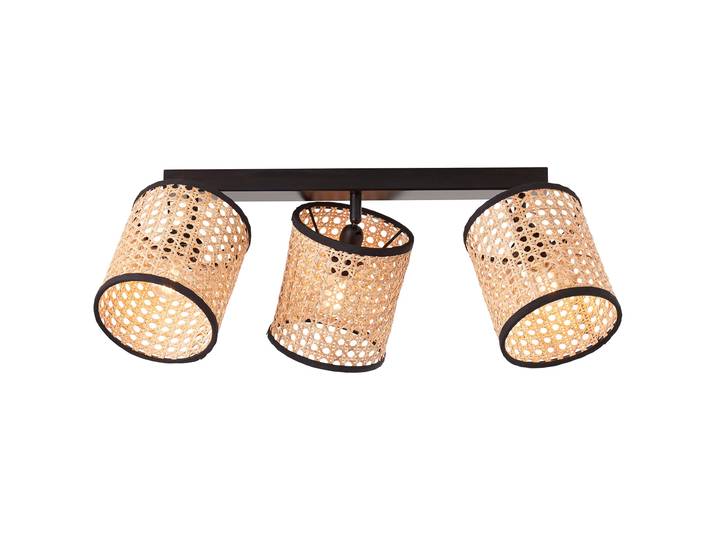 BRILLIANT Deckenstrahler Wiley , schwarz (holz hell, schwarz), 3, H: 21cm, 1 Stk., Leuchten, Spotbalken 3flg holz hell/schwarz, Deckenstrahler