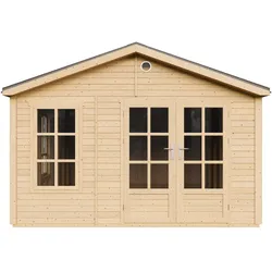 GARTENHAUS HOLZ M736A 370 x 480 cm
