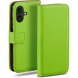moex Book Case für iPhone 16 Klapphülle mit Kartenfach
