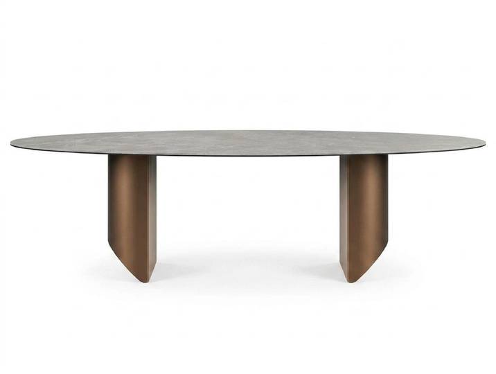 JVmoebel Esstisch Esstisch Metall Keramik Komfort Interieur Modernes Design Trends, Made in Europa