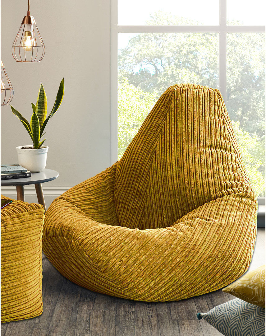 Mercury Refillable Classic Bean Bag Mustard Medium
