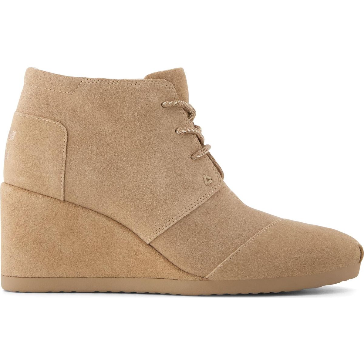 Toms Desert Wedge Plus taupe suede 43.5 10023538-43.5