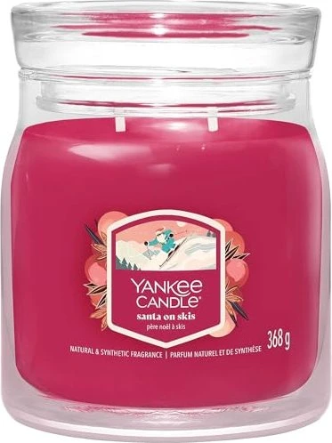 YANKEE CANDLE Signature Santa On Skis 368 g