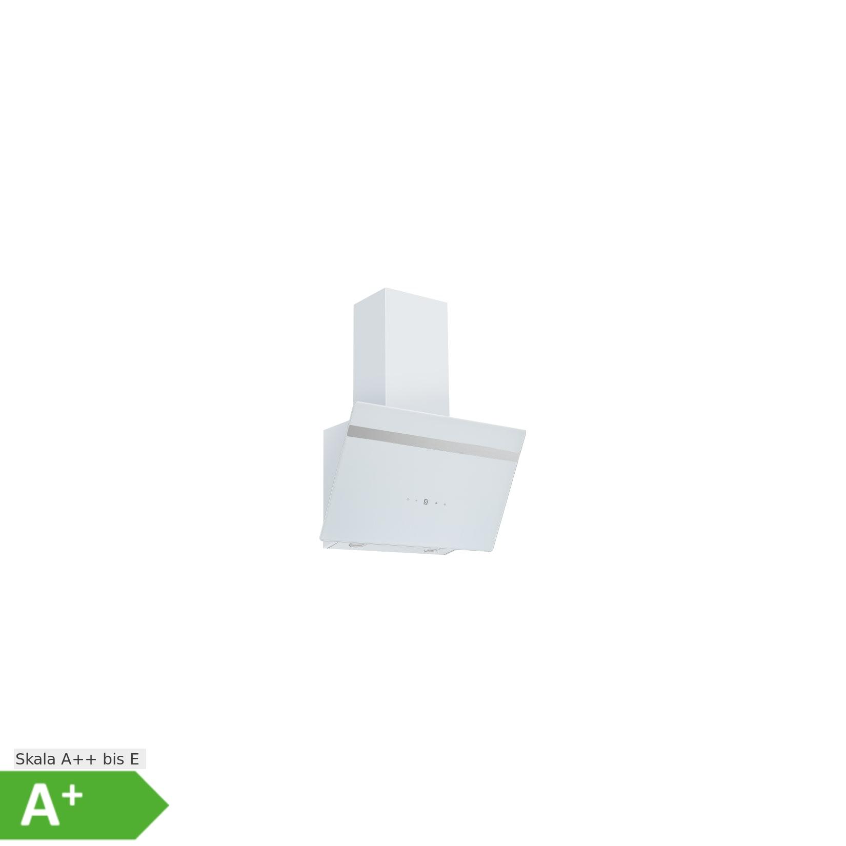 PKM Kopffreihaube S20-60AWTH - 60cm, weiß, Touch-Control, LED, Dunstabzugshaube