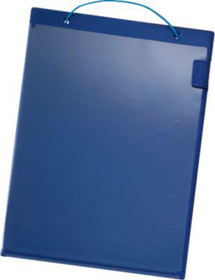 EICHNER Auftragstasche Basic, Klettverschluss, DIN A4, blau, 10 Stück