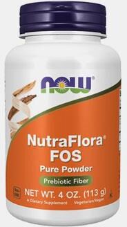 NOW NUTRAFLORA FOS PURE POWDER 113g
