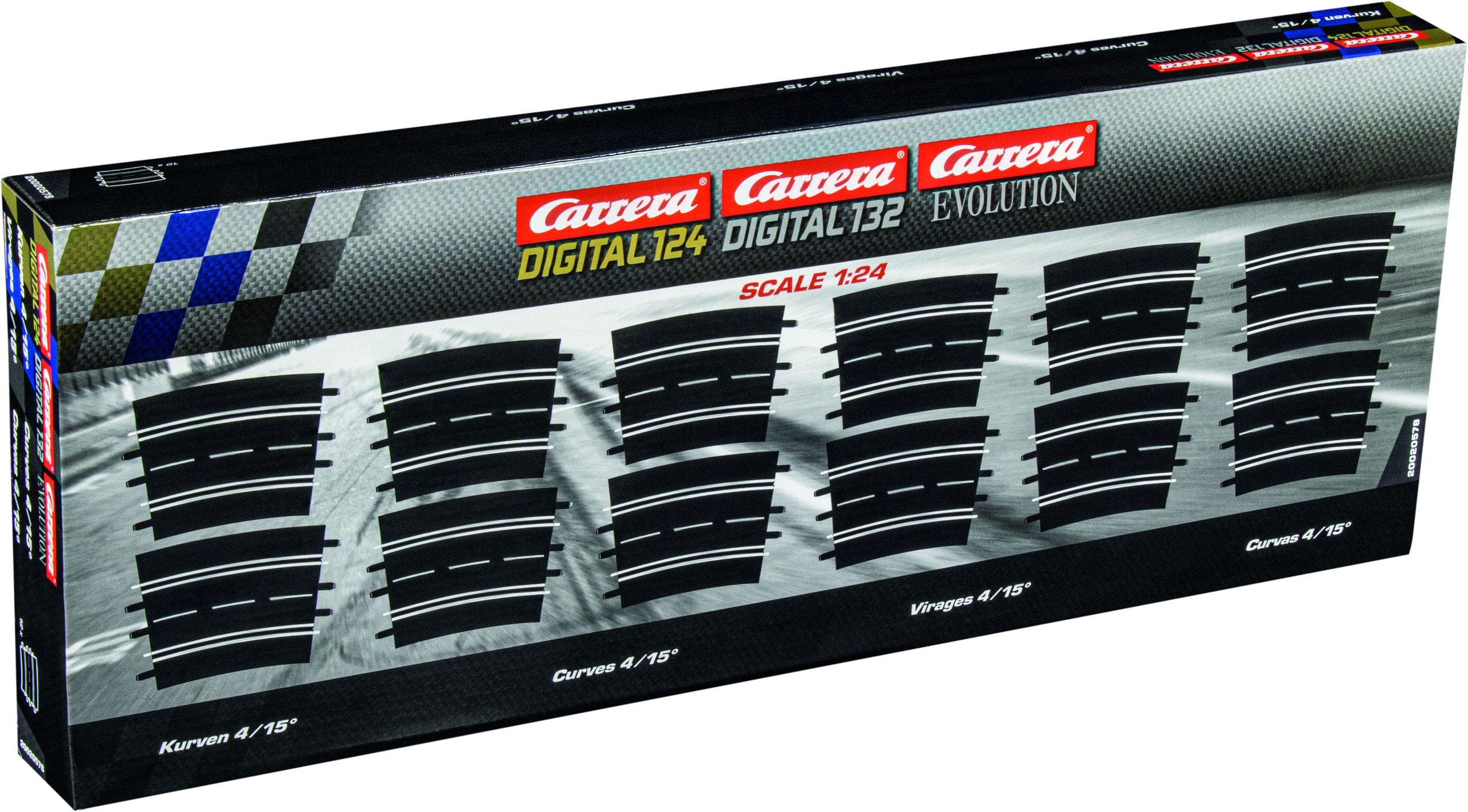 Carrera Digital 124 Kurven 4/15° (12)