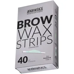 40 Stück andmetics professional Brow Wax Strips Standard