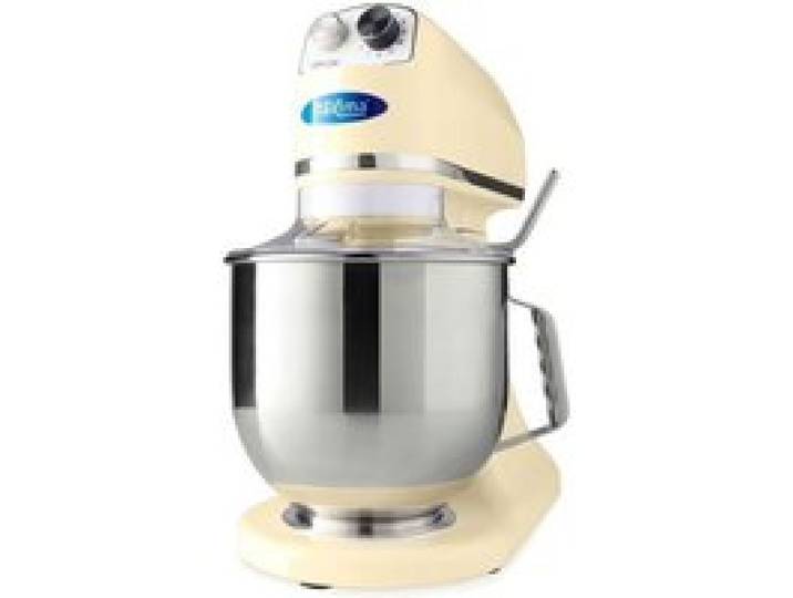 Mixer planétaire professionnel 7 L - 11 vitesses 2 kg de pâte - ivoire