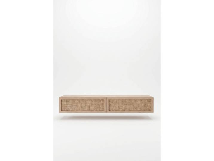 TV-Möbel Georis Eiche Holzwerkstoff B 180 cm - TV-Möbel