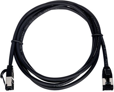 Sommer Cable Cat.8.1 SLIM-Patchkabel 1m Schwarz