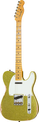 Fender LTD Tomatillo Tele Rel ACS Aged Chartreuse Sparkle