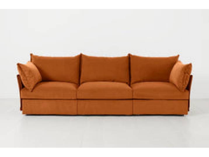 Dreisitzer-Sofa Model 06, Bronze