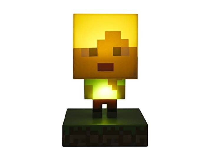 Paladone Lumière Icone Minecraft Alex BDP Mini Veilleuse Fun Pixelisée Très Lumineux à Collectionner\, Multicolore
